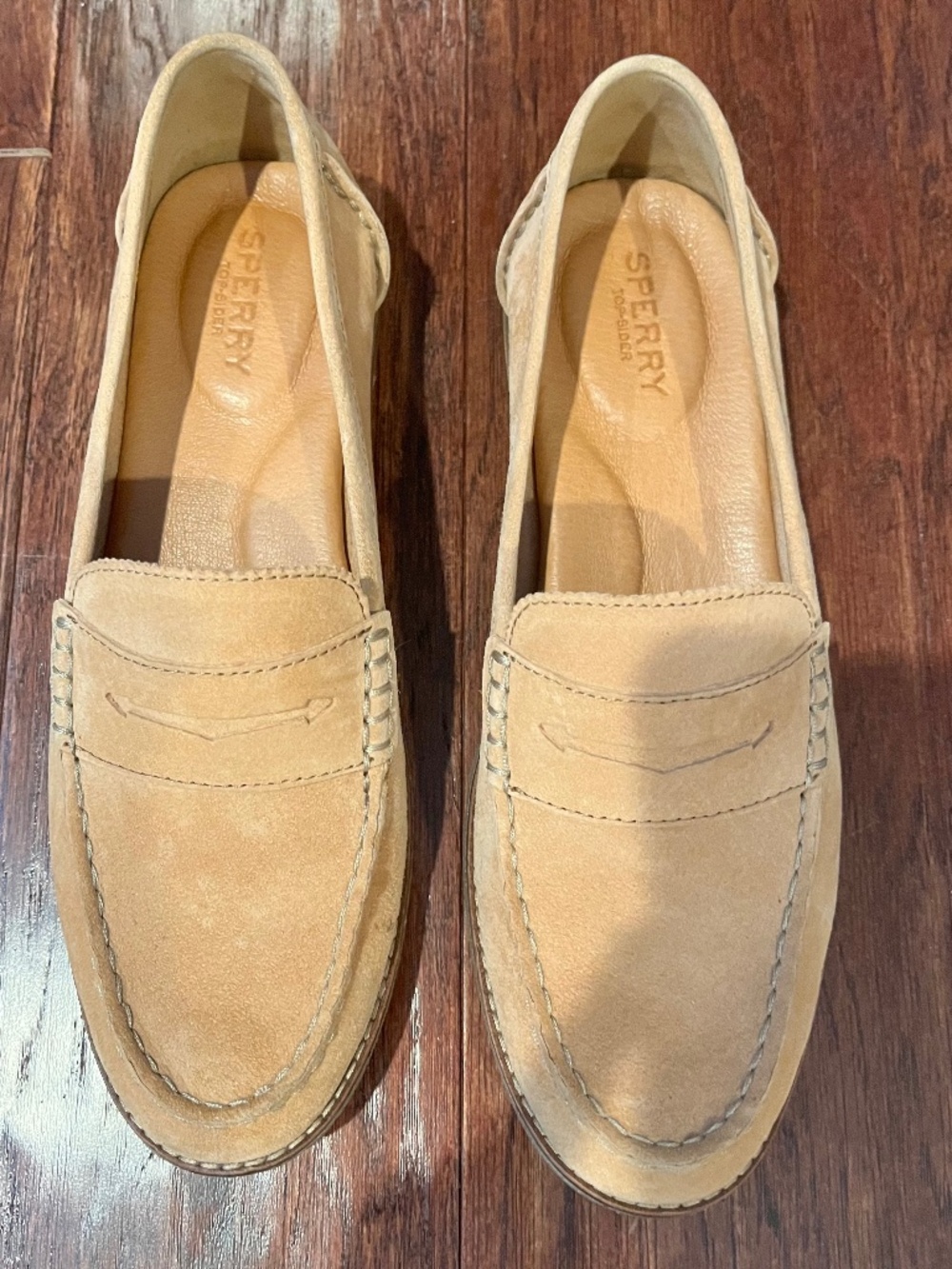Sperry Tan Loafer sz 8.5